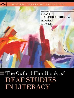 cover image of The Oxford Handbook of Deaf Studies in Literacy